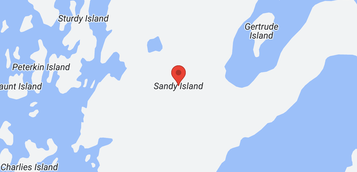 map of 90 SANDY ISLAND
